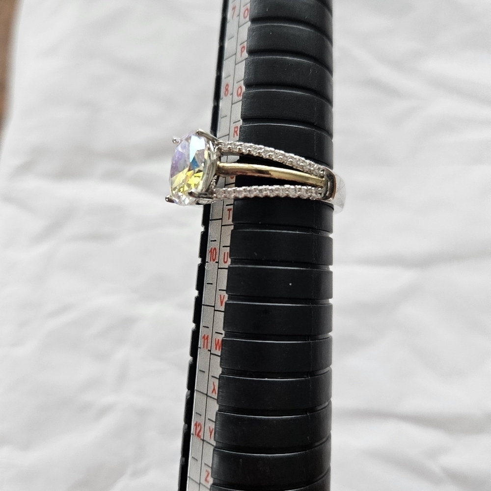 Bella Luce Aurora Borealis Ring Gold and Silver Accents - Picture 3 of 4